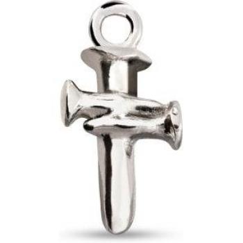 Charm de piercing en aleación de metales de cruz de UNO de 50