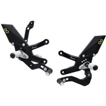 Pedane fisse Lightech per Kawasaki ZX10R 2021-2022
