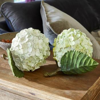 Paquete doble de flores decorativas hortensias