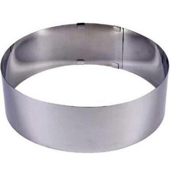 Premium Tortenring aus Edelstahl, 9 cm