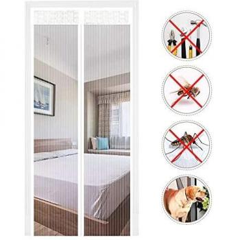 Pest Magnetic Soft Door (White, 90 x 210 cm)