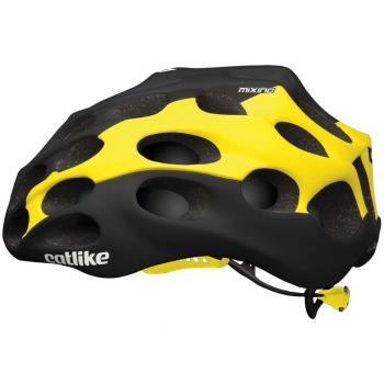 Catlike Mixino 2017 Casco de Ciclismo, Unisex Adulto, Negro/Amarillo