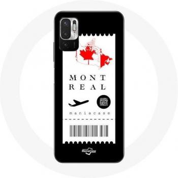 Coque Montreal Canadá para Xiaomi Redmi Note 10T 5G