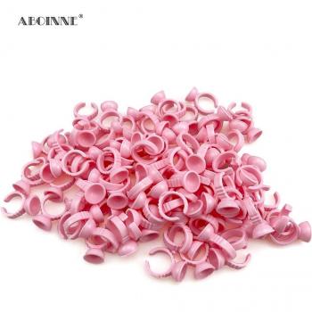Abonnie 100Pcs Eyelash Extension Glue Holder