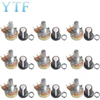 WH148 Potentiometer Set (B1K, 2K, 5K, 10K, 20K, 50K, 100K, 500K, 1M) - 9 Values