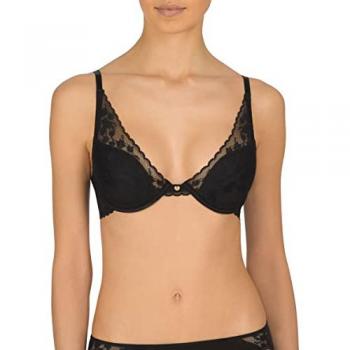 Natori Women's Black Cherry Blossom Underwire Bra - Size 34C