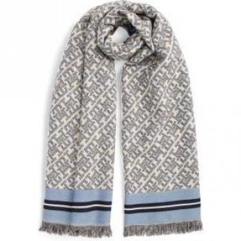 Monoplay Bufanda de Acrílico Azul – Tommy Hilfiger AW2024
