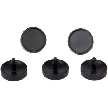 5pcs Black Golf Ball Position Markers