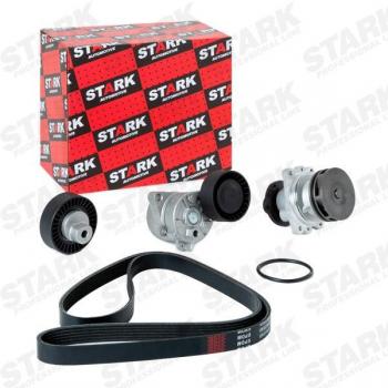 Kit pompa acqua e cinghia Poly V STARK SKPRB-51660044
