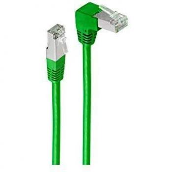 SHIVERPEAKS 20m Green Angle-Straight Patch Cable
