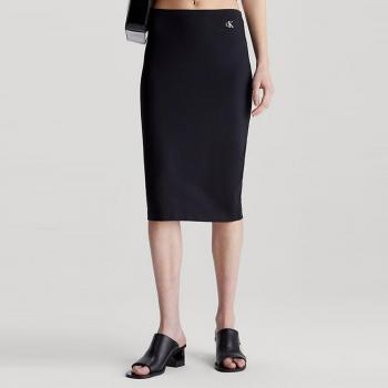 Falda Mujer Midi Slim de Punto Milano Calvin Klein