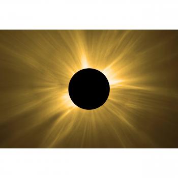 Papermoon Fototapete »Galaktische Sonnenfinsternis«