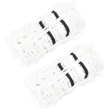 White Square Hay Nets (2 pack), Size: 75x75 cm, Material: PP, by vidaXL