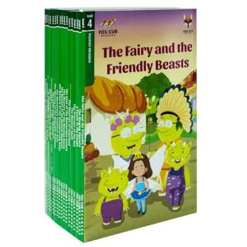 Fox Cub Fluent Graded Readers 18 Book Set Collection: Level 4 - Fluent Reader