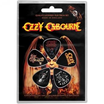 Ordinary Man Guitar Picks by Ozzy Osbourne (5-Pack) Black
