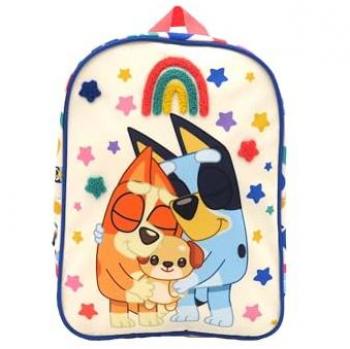 Mochila Azul y Colores 30x24x10 cm