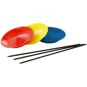 Juggling plate with Tremblay stick
