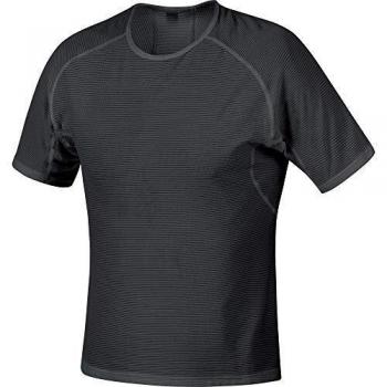 Camiseta base GORE Wear para hombre, color negro