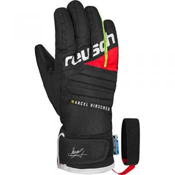 Reusch MCHJR – Junior Modell in Schwarz/Feuerrot