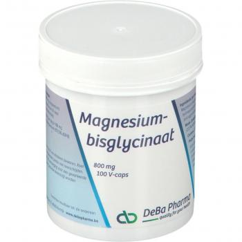 Deba Pharma Magnésium Bisglycinate 800 mg Duo Capsules 100 pièces