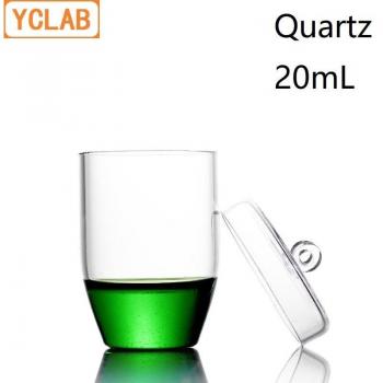 YCLAB 20mL High-Temperature Quartz Crucible without Lid