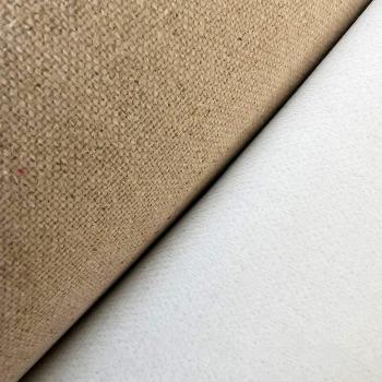 58cm x 1m Thick Pile Blank Linen Canvas Roll