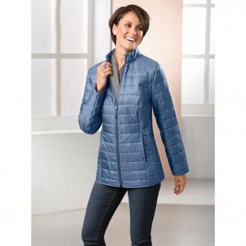 Damen Steppjacke CLASSIC BASICS, unifarben, 100% Polyester