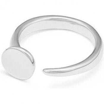 UNOde50 Heritage Silver Brass Ring - Women's Size 15