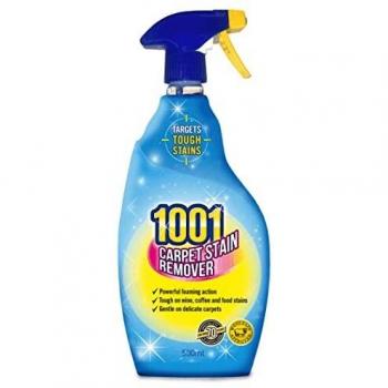 6 Pack 1001 Carpet or Pet Stain Remover 500ml Spray - Blue / 6x Carpet Stain Remover