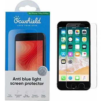 Ocushield Anti-Blue Light Medical Grade Screen Protector for iPhone 7/8 Plus