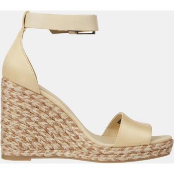 Sandalias Cuña Satinadas Beige Tommy Hilfiger FW07914-ACR Harvest Wheat