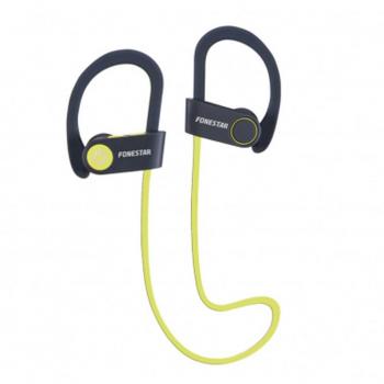 Fonestar BlueSport Auriculares Bluetooth Negro/Verde