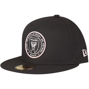New Era 59Fifty Fitted Cap - MLS Inter Miami Schwarz 7 1/2 (59,6cm)