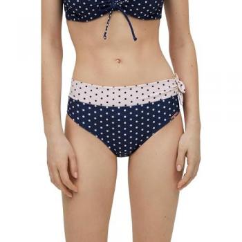 Braga bikini midi adaptable con diseño de lunares