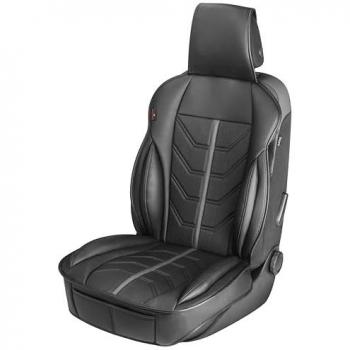 Housse de protection de siège Kimi - Noir/Gris - Universelle