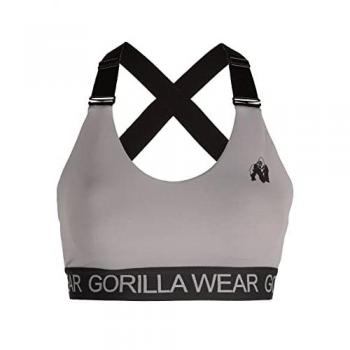 Damen-Sport-BH Gorilla Wear Colby Sports Gris XL