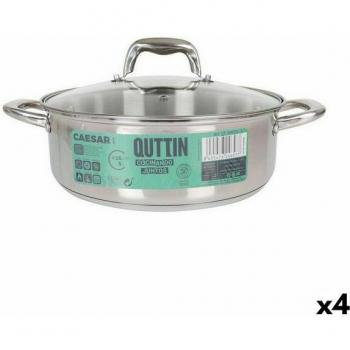 Quttin Kasserolle mit Glasdeckel 4er Set