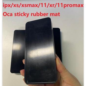 Sameking Black Rubber OCA Laminating Mat for iPhone X