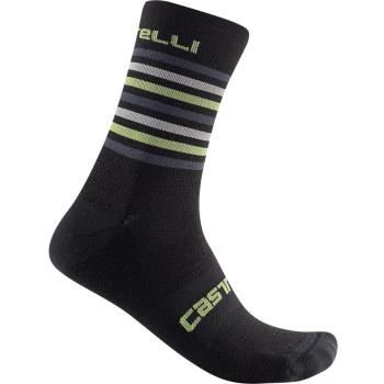 Calcetines Gregge 15 Castelli para Hombre - Color Negro