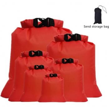 6PCS Waterproof Dry Bag Pack 1.5/2.5/3/3.5/5/8L for Boating, Rafting, Kayaking, Trekking