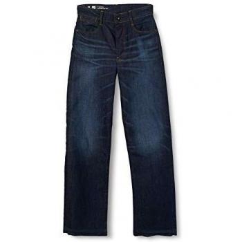 G-Star Raw High-Rise Straight Leg Ripped Ankle Jeans, Blue, Size W24/L28 Women's