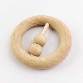 Collana in Legno Montessori con Cuccia per Uccellini