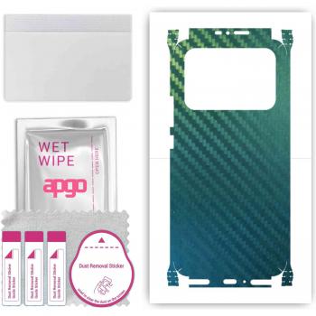 Sticker de Protección Apgo para Xiaomi Mi 11 Ultra - Foil Carbono Camaleón CAKA1