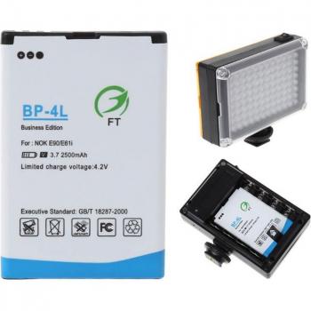 Batería Li-ion 2500mAh BP-4L para cámara LED 96/112