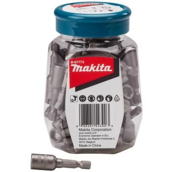 Makita Set van 50 Magnetische Dopsleutels in Plastic Candy Jar