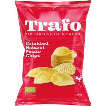 Salted Trafo Organic Crinkles – 125 g