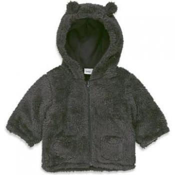 Veste en peluche Teddy de base Antracite