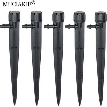 Micro arroseur goutte-à-goutte réglable 180° pour jardin, 50 unités, tuyau 4/7mm