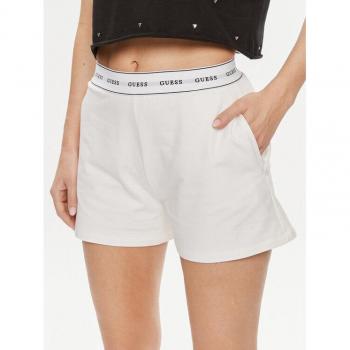 Pantaloncini di notte Guess Carrie O4GD02 KBS91 (bianco) stile loose fit