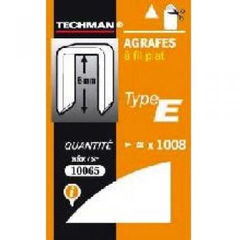 Agrafes Techman 12 mm Type E